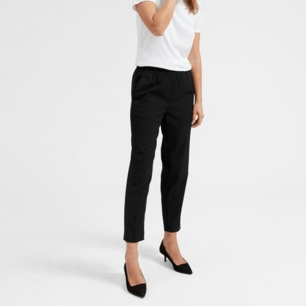 Everlane Black Cropped Ankle Pants